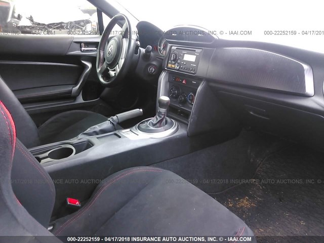 JF1ZNAA10D2703331 - 2013 TOYOTA SCION FR-S RED photo 5