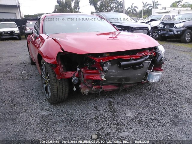 JF1ZNAA10D2703331 - 2013 TOYOTA SCION FR-S RED photo 6
