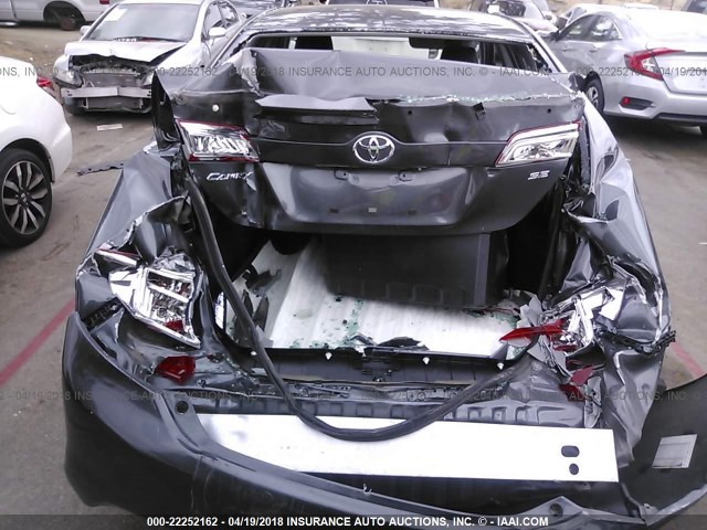 4T1BF1FK5DU241438 - 2013 TOYOTA CAMRY L/SE/LE/XLE GRAY photo 6