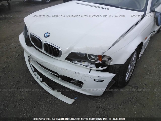 WBABM334XYJN82429 - 2000 BMW 323 CI WHITE photo 6