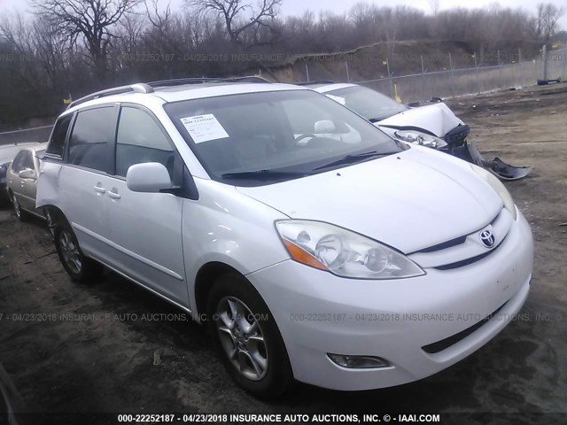 5TDZA22C26S456613 - 2006 TOYOTA SIENNA XLE/XLE LIMITED WHITE photo 1