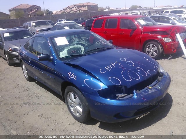 1G1JF12F847167271 - 2004 CHEVROLET CAVALIER LS BLUE photo 1