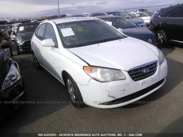 KMHDU46D67U125610 - 2007 HYUNDAI ELANTRA GLS/SE/LIMITED WHITE photo 1