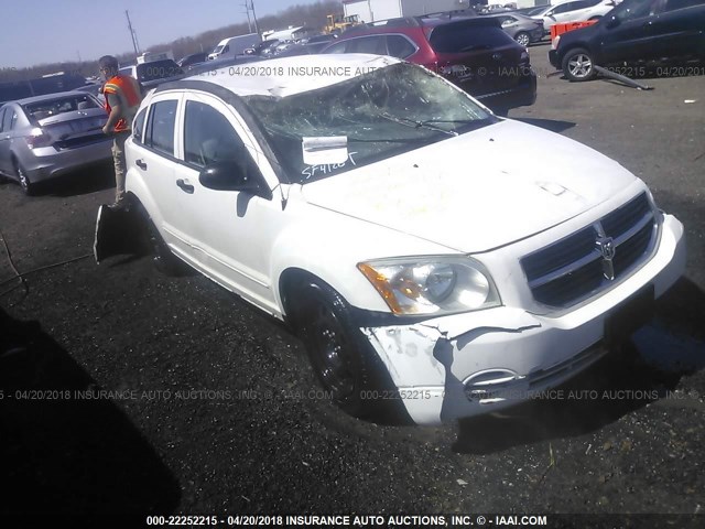 1B3HB48B77D336937 - 2007 DODGE CALIBER SXT WHITE photo 1