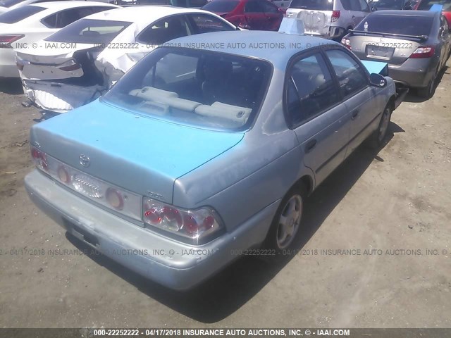 1NXAE09B7SZ268772 - 1995 TOYOTA COROLLA LE/DX 浅蓝色 照片 4