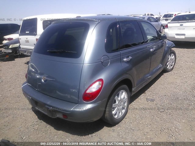 3A8FY58B38T202425 - 2008 CHRYSLER PT CRUISER TOURING BLUE photo 4