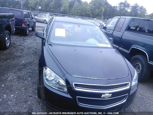 1G1ZB5E11BF193185 - 2011 CHEVROLET MALIBU LS შავი ფოტო 6