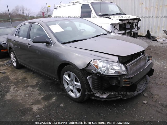 1G1ZA5E0XCF202851 - 2012 CHEVROLET MALIBU LS მწვანე ფოტო 1