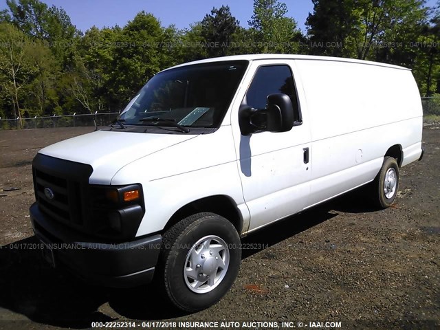 1FTSS3EL9CDA12572 - 2012 FORD ECONOLINE E350 SUPER DUTY VAN WHITE photo 2