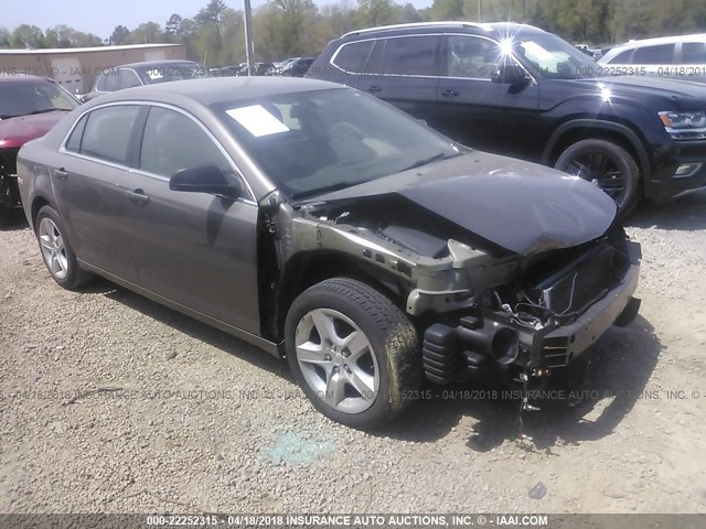 1G1ZA5E09CF203019 - 2012 CHEVROLET MALIBU LS BROWN photo 1