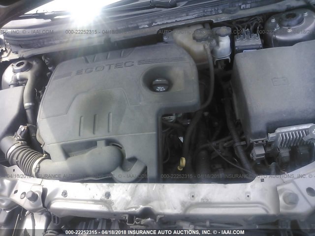 1G1ZA5E09CF203019 - 2012 CHEVROLET MALIBU LS BROWN photo 10