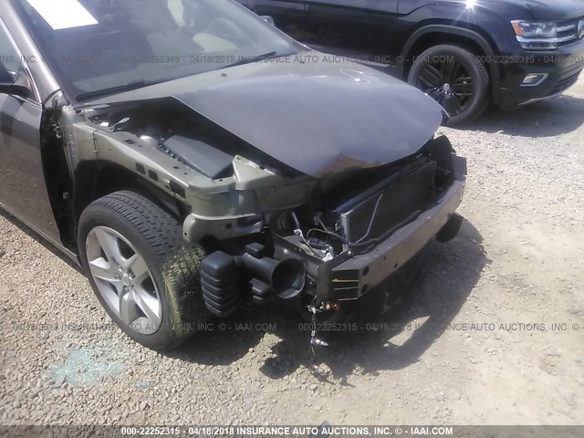 1G1ZA5E09CF203019 - 2012 CHEVROLET MALIBU LS BROWN photo 6