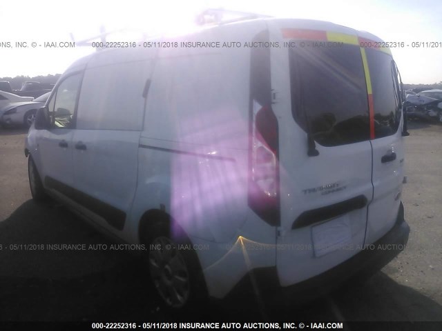 NM0LS7F78F1222127 - 2015 FORD TRANSIT CONNECT XLT WHITE photo 3