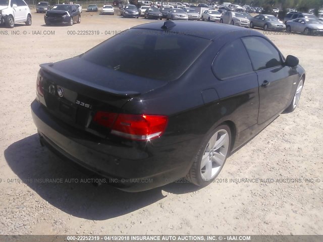 WBAWB7C51AP048195 - 2010 BMW 335 I BLACK photo 4