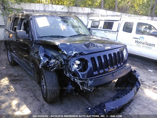 1J4NT1GB2BD146285 - 2011 JEEP PATRIOT SPORT Dark Blue photo 1