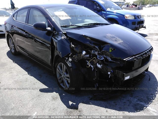 5NPD84LFXHH172410 - 2017 HYUNDAI ELANTRA SE/VALUE/LIMITED 黑色 照片 1