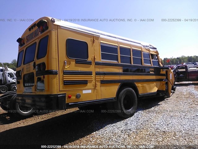 1HVBBABL3VH519370 - 1997 INTERNATIONAL 3000 3800 YELLOW photo 4