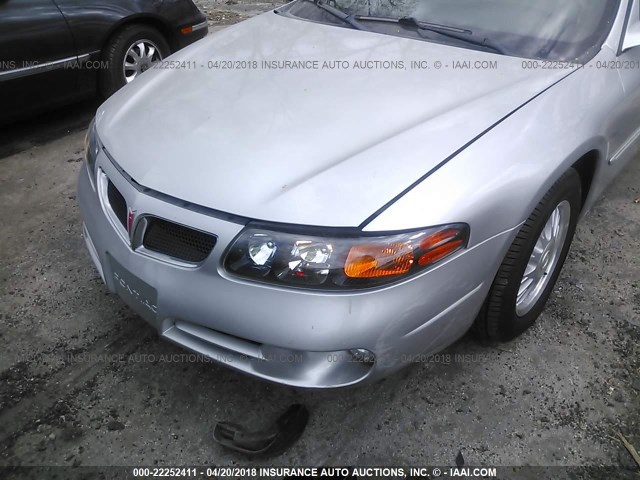 1G2HX52KX34192118 - 2003 PONTIAC BONNEVILLE SE SILVER photo 6