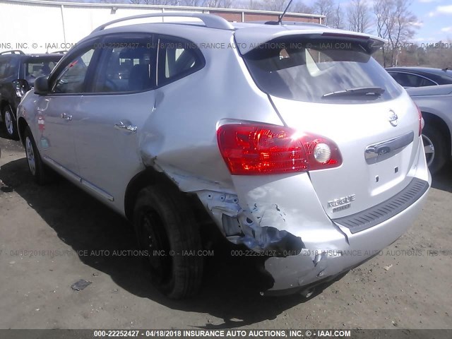 JN8AS5MV2FW767893 - 2015 NISSAN ROGUE SELECT S SILVER photo 6