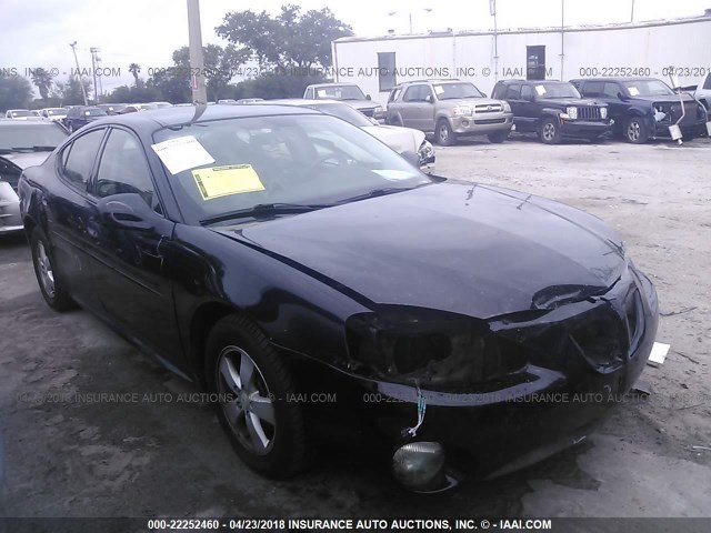 2G2WP552981121367 - 2008 PONTIAC GRAND PRIX BLACK photo 1