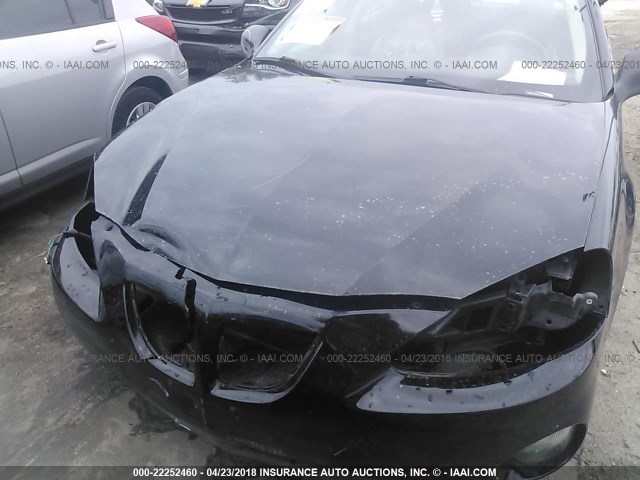 2G2WP552981121367 - 2008 PONTIAC GRAND PRIX BLACK photo 6