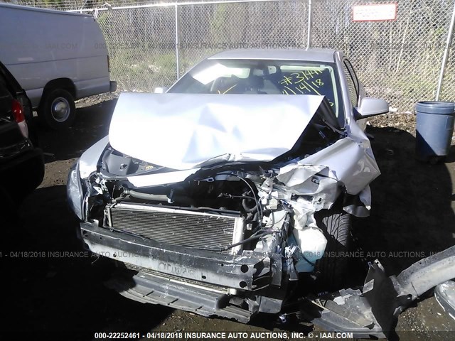 1G1ZC5E03CF363102 - 2012 CHEVROLET MALIBU 1LT 银色 照片 6