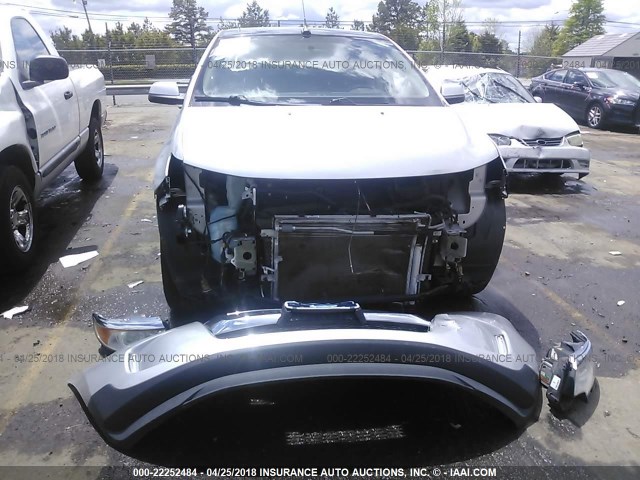 2FMDK4KC3BBB65371 - 2011 FORD EDGE LIMITED SILVER photo 6