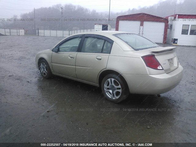 1G8AL54F14Z141775 - 2004 SATURN ION LEVEL 3 GOLD photo 3