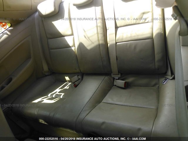 2HGFG12918H549402 - 2008 HONDA CIVIC EXL WHITE photo 8