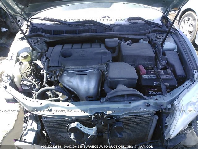 4T4BF3EK7BR123536 - 2011 TOYOTA CAMRY SE/LE/XLE Light Blue photo 10