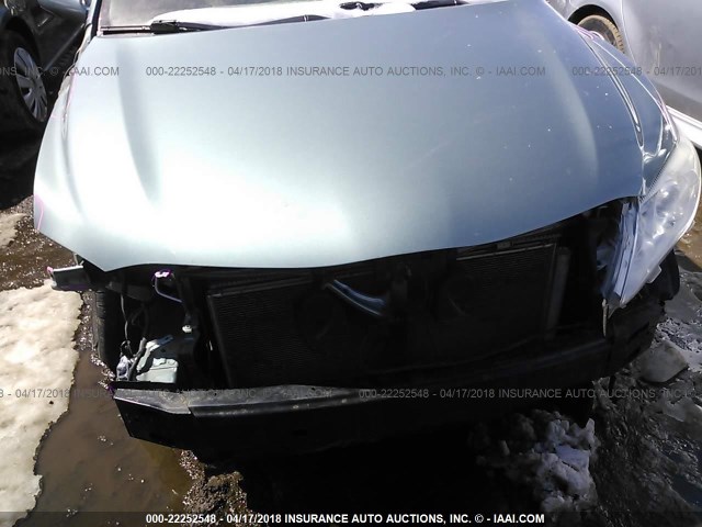 4T4BF3EK7BR123536 - 2011 TOYOTA CAMRY SE/LE/XLE Light Blue photo 6