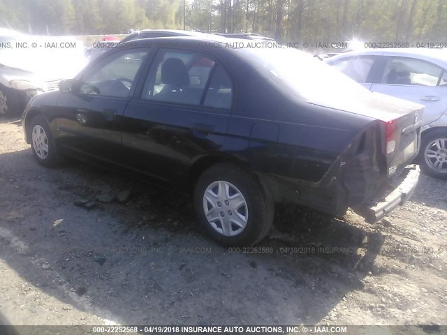 1HGES16305L001079 - 2005 HONDA CIVIC DX VP Qara foto 3