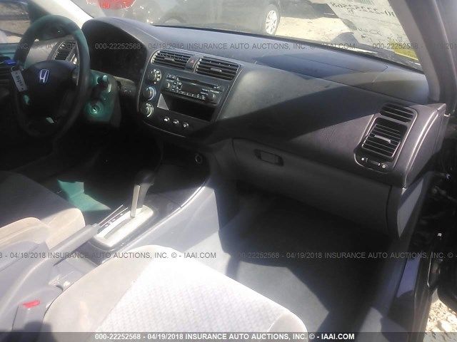 1HGES16305L001079 - 2005 HONDA CIVIC DX VP Qara foto 5