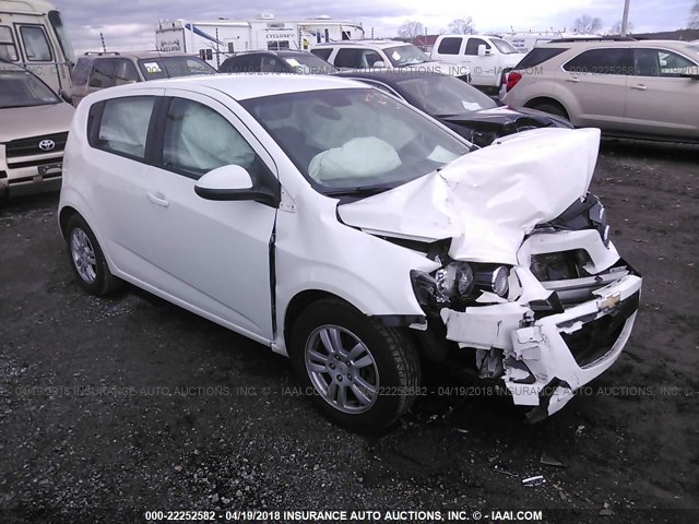 1G1JA6SH5C4140929 - 2012 CHEVROLET SONIC LS 白色 照片 1
