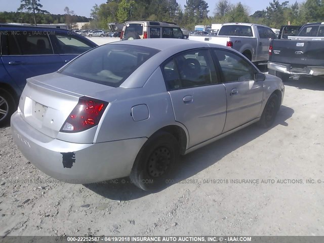 1G8AJ55F36Z161825 - 2006 SATURN ION LEVEL 2 SILVER photo 4