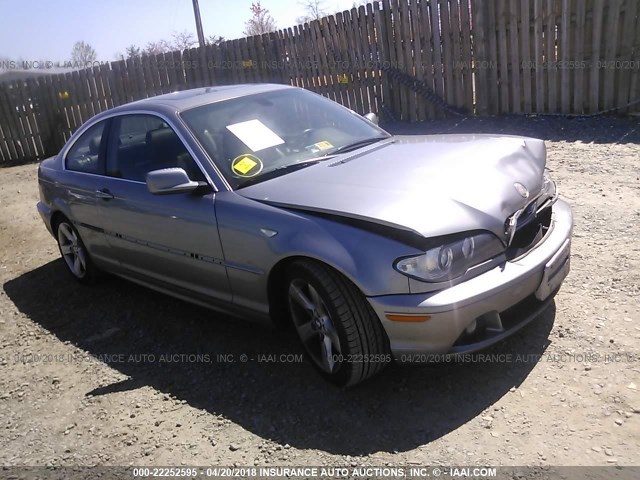 WBABD33464JY96220 - 2004 BMW 325 CI GRAY photo 1