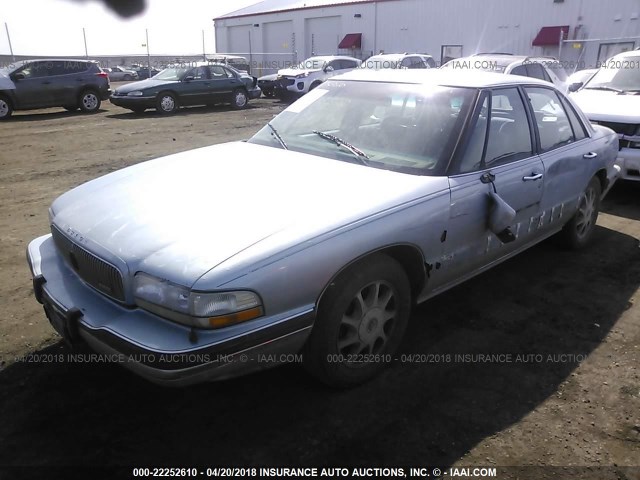 1G4HR52L0RH472853 - 1994 BUICK LESABRE LIMITED BLUE photo 2