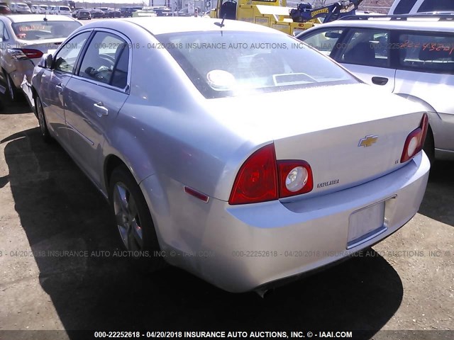 1G1ZH57B994160249 - 2009 CHEVROLET MALIBU 1LT 银色 照片 3
