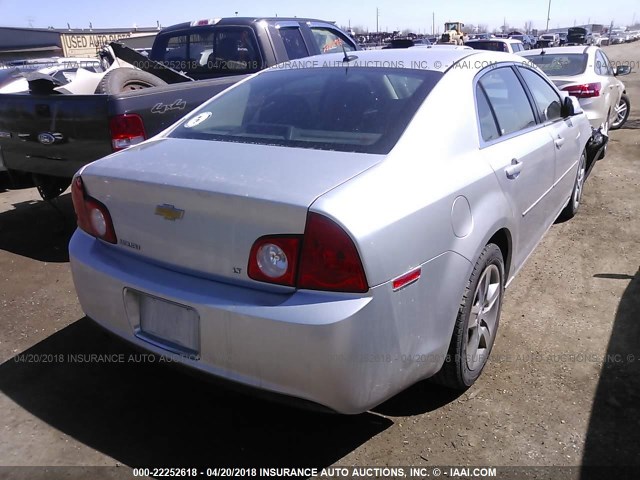 1G1ZH57B994160249 - 2009 CHEVROLET MALIBU 1LT 银色 照片 4