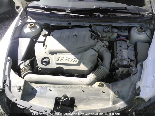 1G1ZE5E7XBF107321 - 2011 CHEVROLET MALIBU LTZ 白色 照片 10