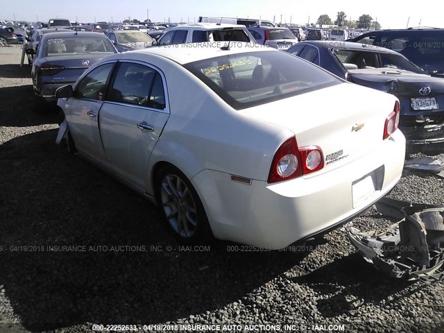 1G1ZE5E7XBF107321 - 2011 CHEVROLET MALIBU LTZ 白色 照片 3