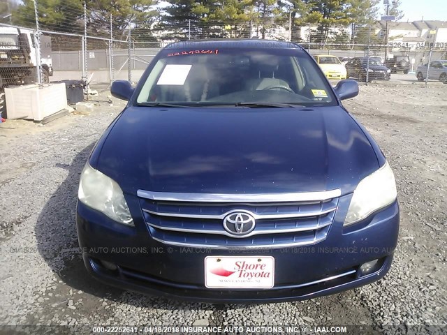 4T1BK36B67U179527 - 2007 TOYOTA AVALON XL/XLS/TOURING/LIMITED BLUE photo 6