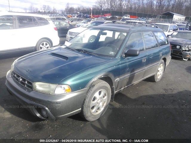 4S3BG6851W7606706 - 1998 SUBARU LEGACY 30TH ANN OUTBACK/LTD/SPT GREEN photo 2