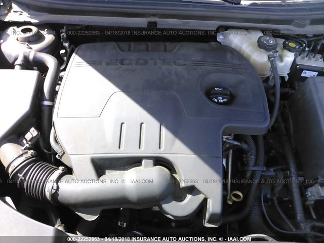 1G1ZA5E14BF181020 - 2011 CHEVROLET MALIBU LS 灰色 照片 10