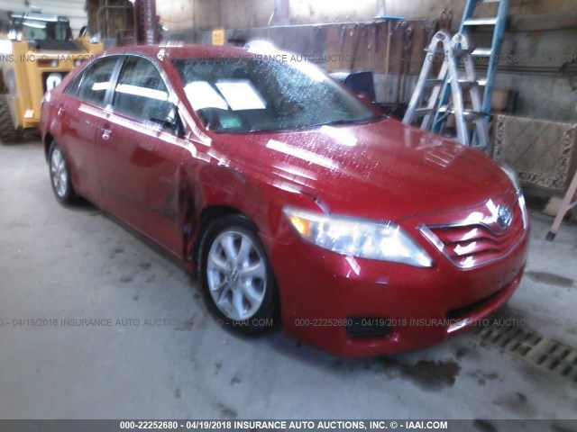 4T4BF3EK1AR078348 - 2010 TOYOTA CAMRY SE/LE/XLE 红色 照片 1