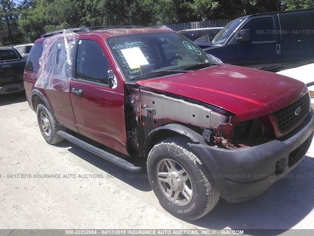 1FMZU62K13UB84595 - 2003 FORD EXPLORER XLS/XLS SPORT RED photo 1