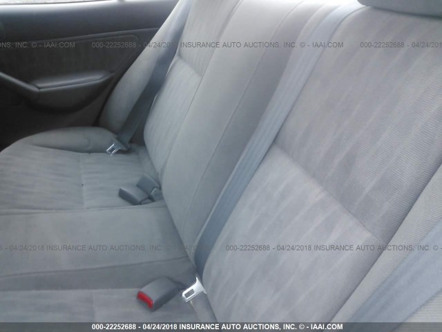 2HGES16585H532822 - 2005 HONDA CIVIC SILVER photo 8