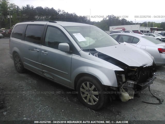 2A8HR54P88R139820 - 2008 CHRYSLER TOWN & COUNTRY TOURING SILVER photo 1