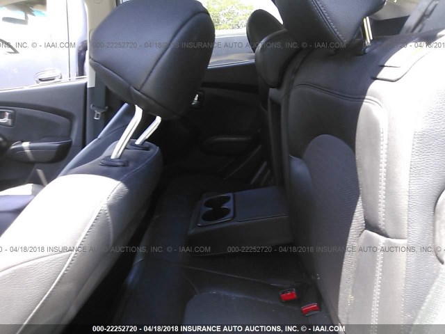 KM8JU3ACXBU294534 - 2011 HYUNDAI TUCSON GLS/LIMITED ვერცხლისფერი ფოტო 8