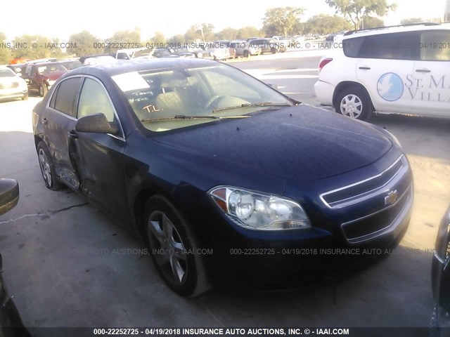 1G1ZB5E10BF117795 - 2011 CHEVROLET MALIBU LS Mavi foto 1